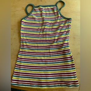 Rue21 striped halter tank top